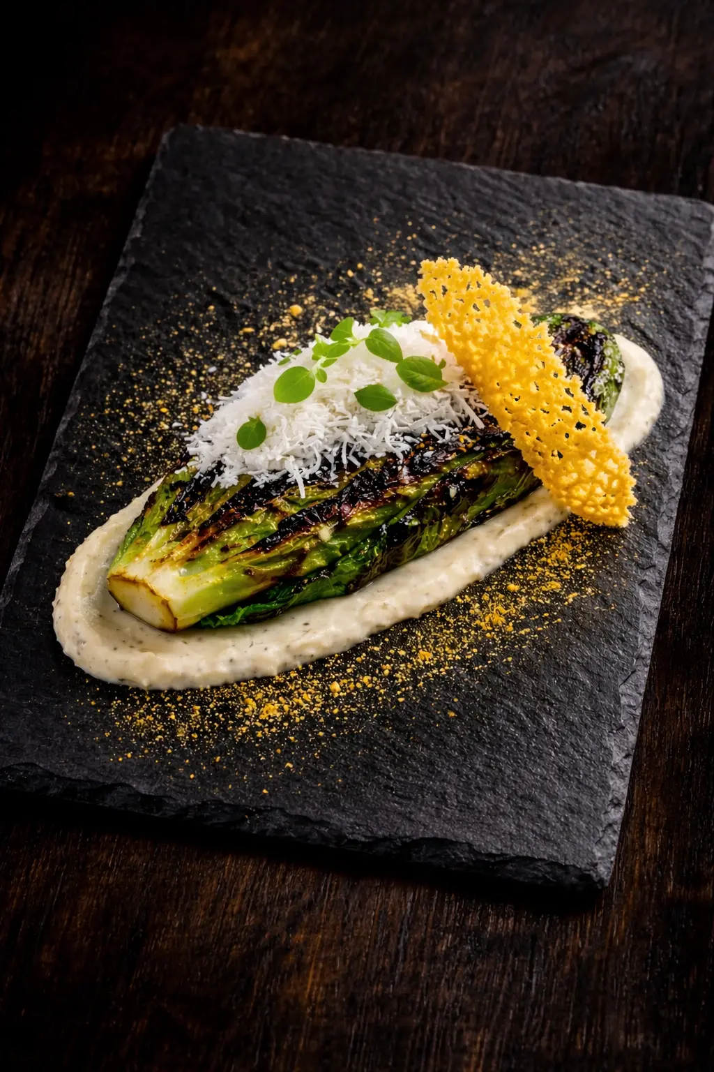 FABLE Caesar with parmesan and sourdough crunch